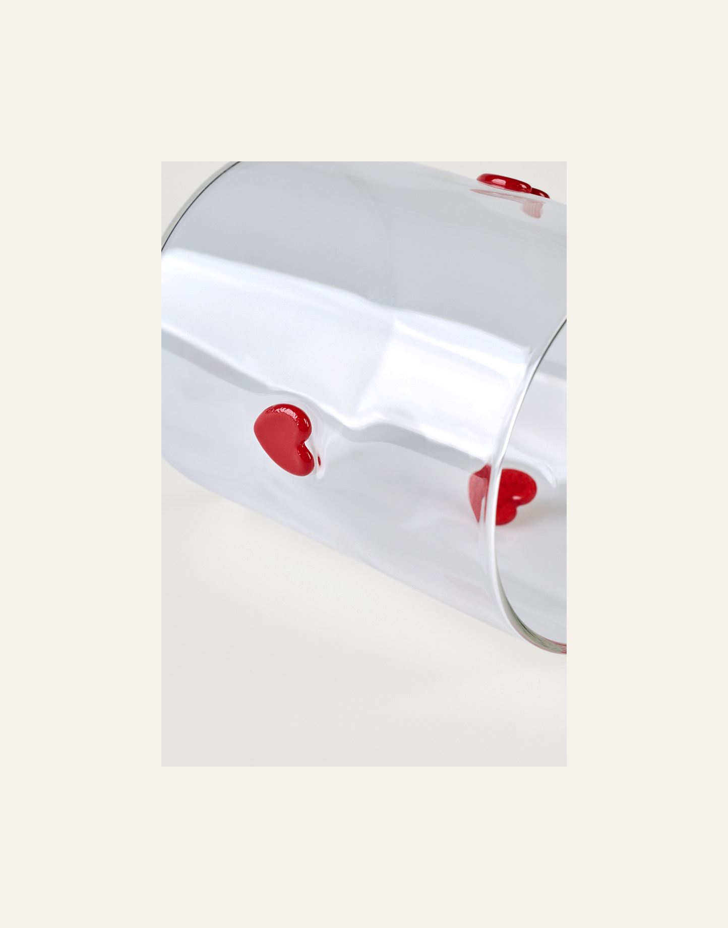 Juomalasi punainen - 2