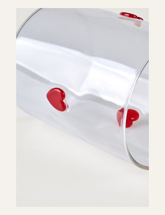 Juomalasi punainen - 2