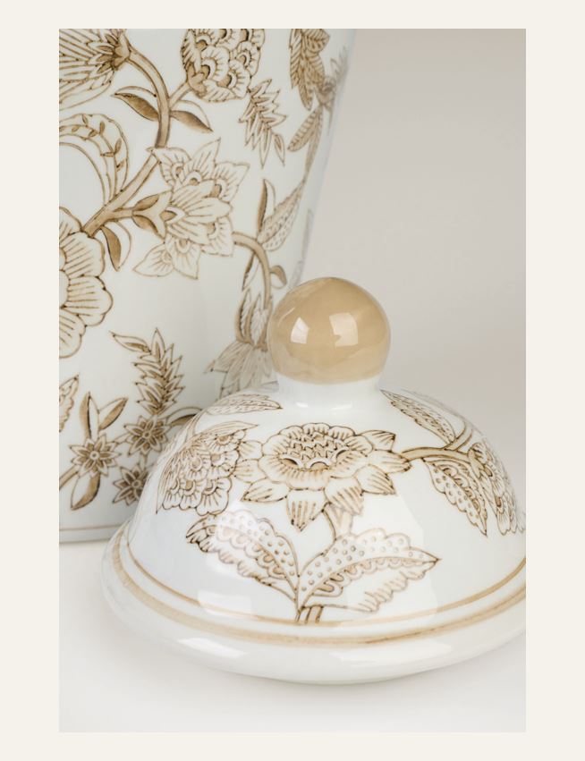 Koristeruukku moniväri/beige - 3