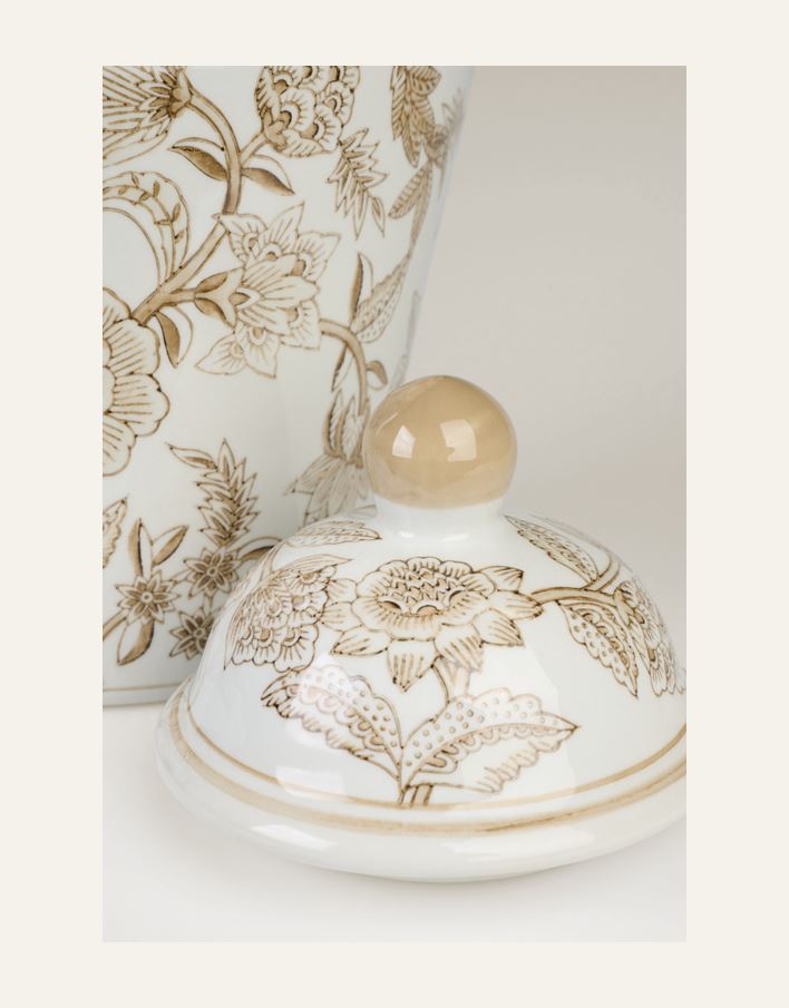 Koristeruukku moniväri/beige - 3