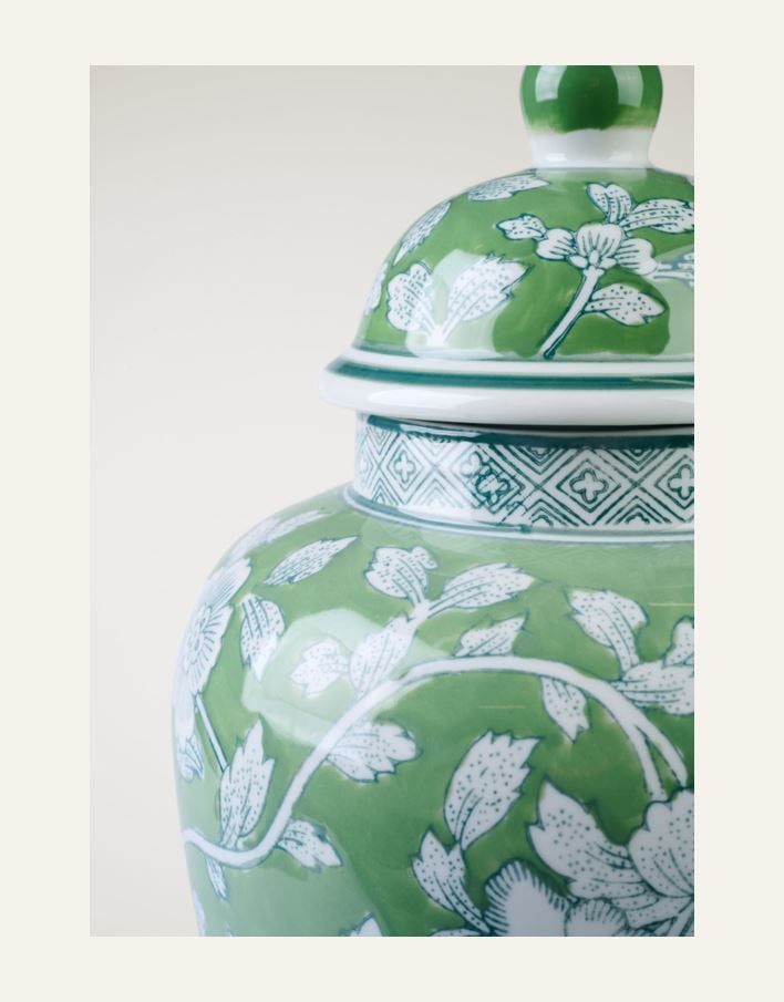 Koristeruukku moniväri/vihreä - 2