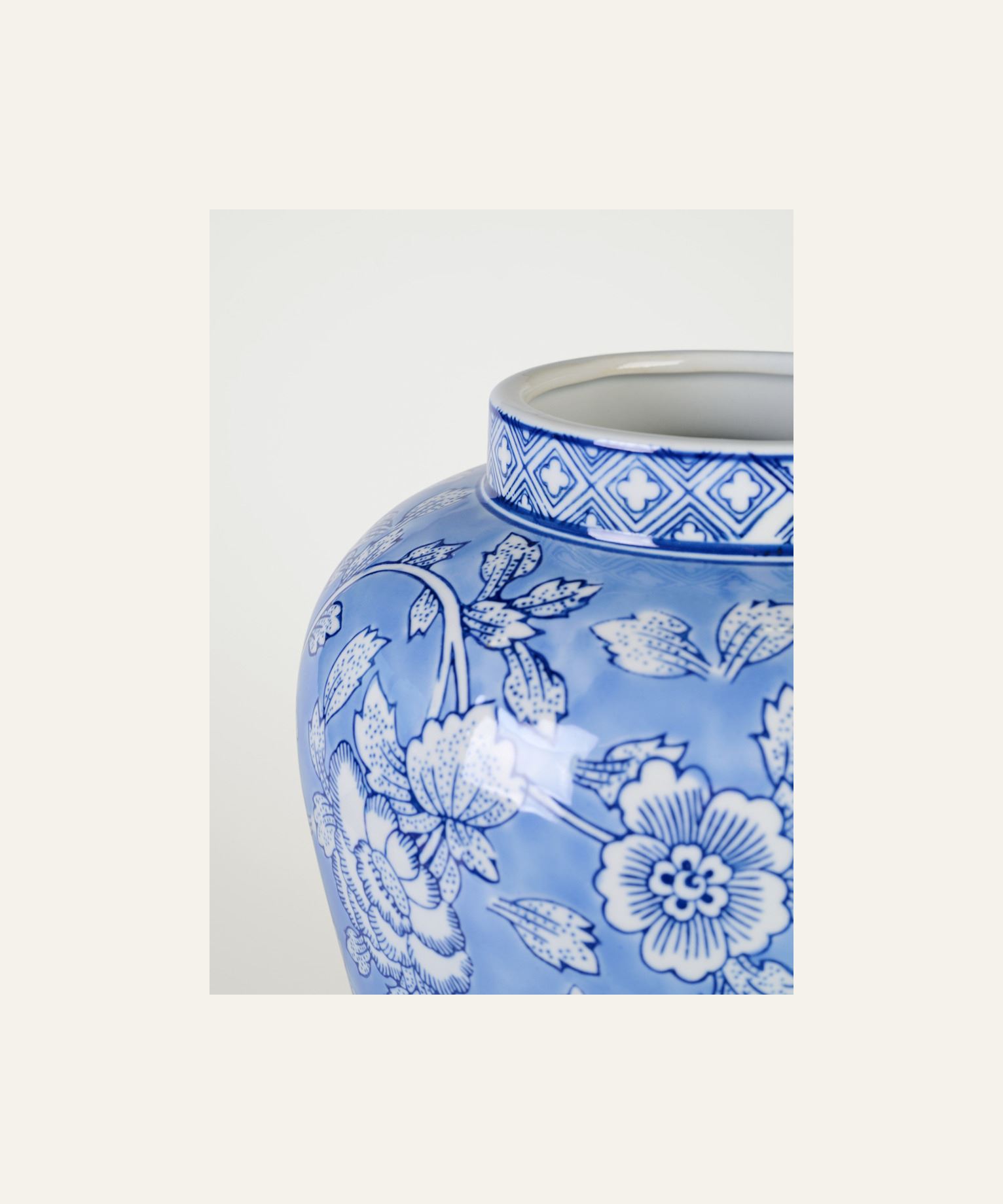 Koristeruukku moniväri/sininen - 2