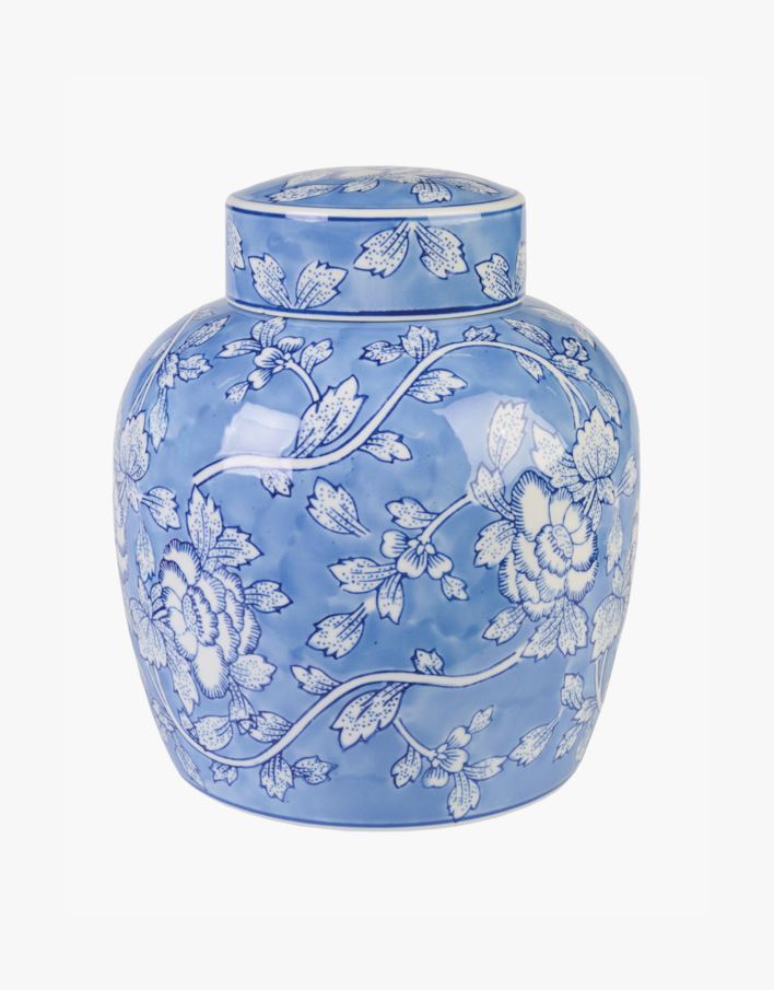 Koristeruukku sininen - 20,5x20,5x23,5 cm sininen - 1