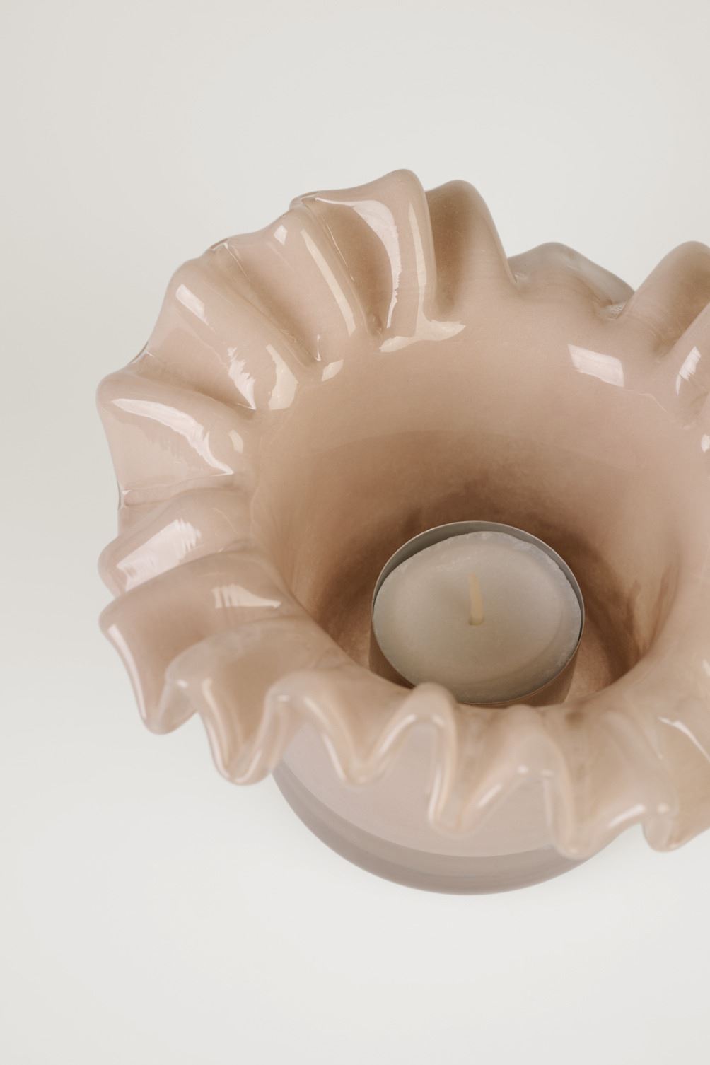 Kynttilälyhty harmaanruskea - 2