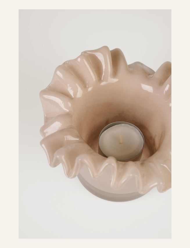 Kynttilälyhty harmaanruskea - 2