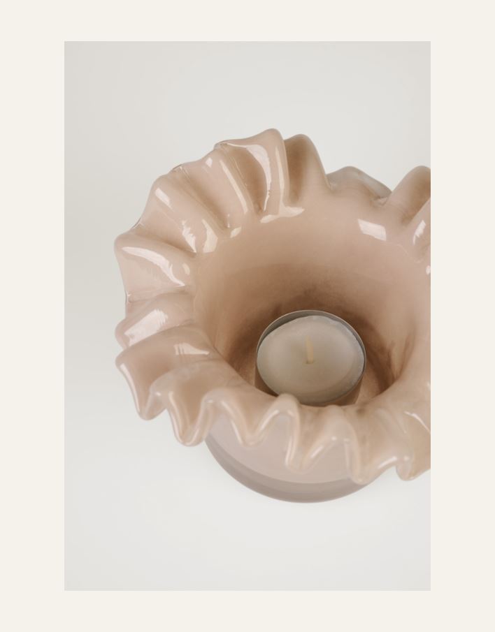 Kynttilälyhty harmaanruskea - 2