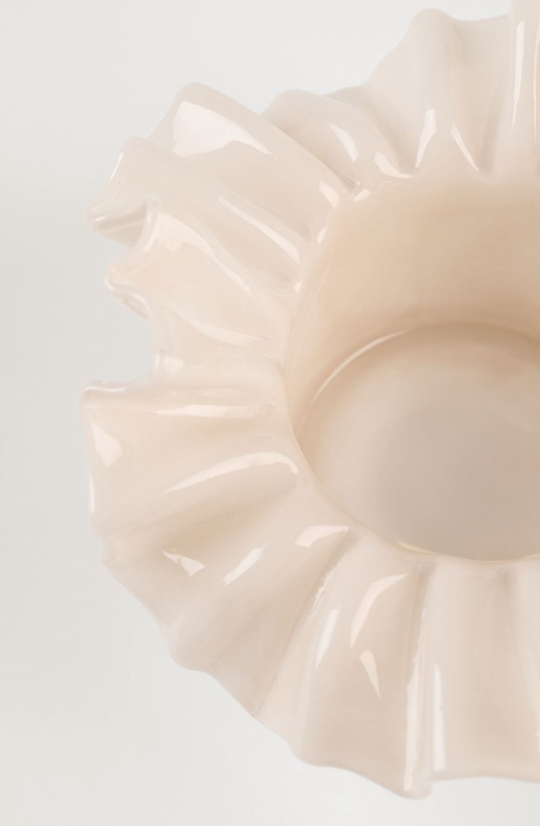 Kynttilälyhty vaalean beige - 2