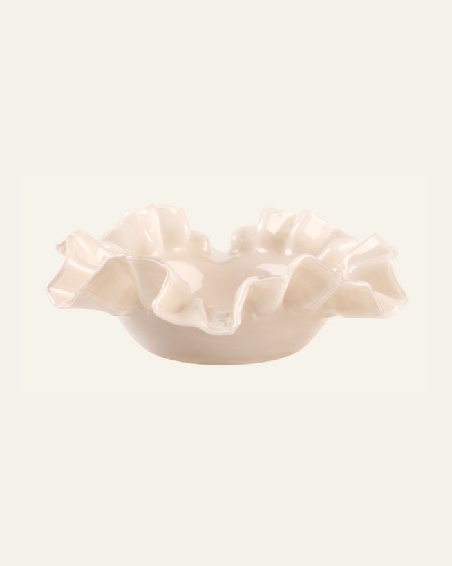 Kynttilälyhty vaalean beige - 19,5x19,5x6 cm vaalean beige - 1