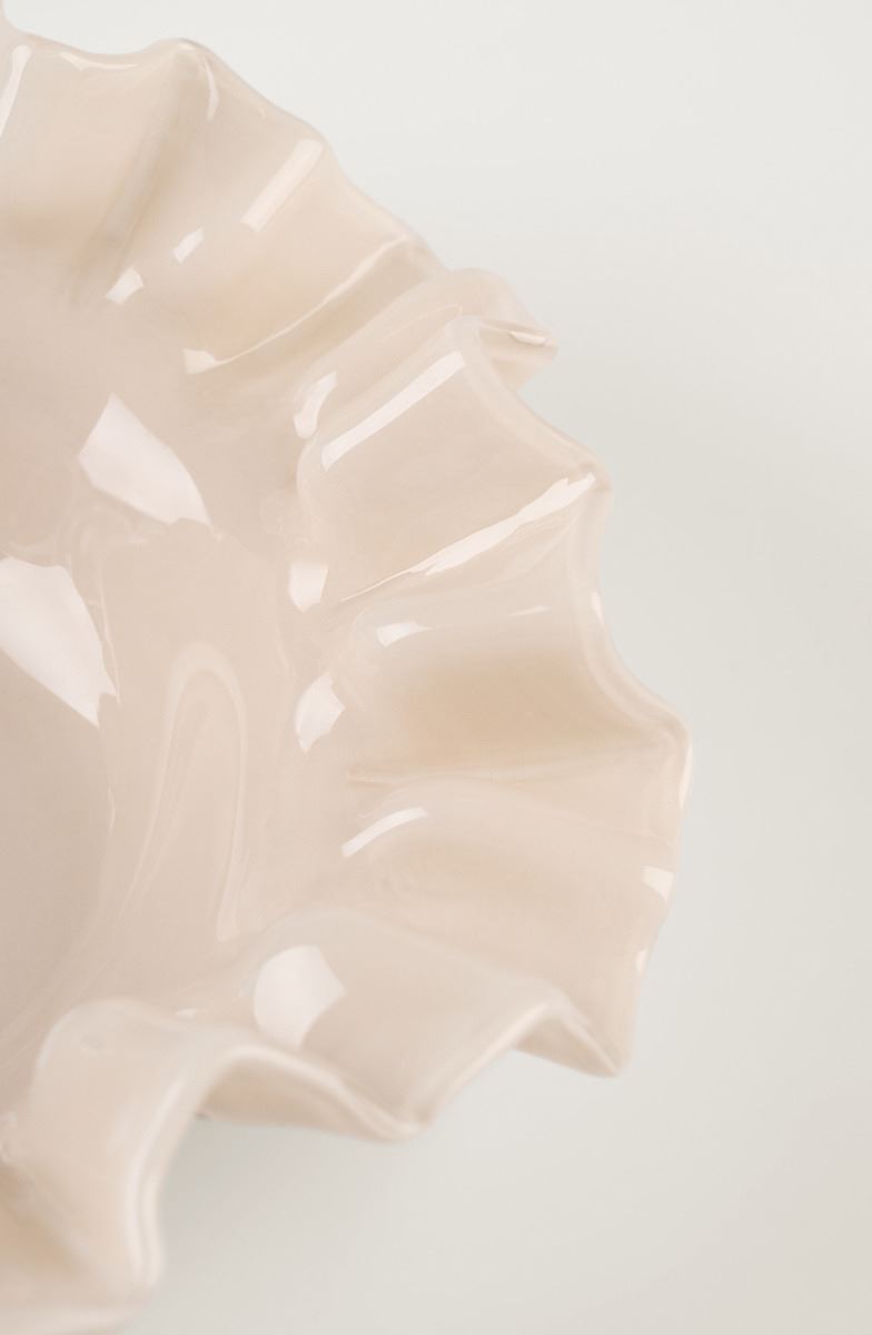 Kynttilälyhty vaalean beige - 2