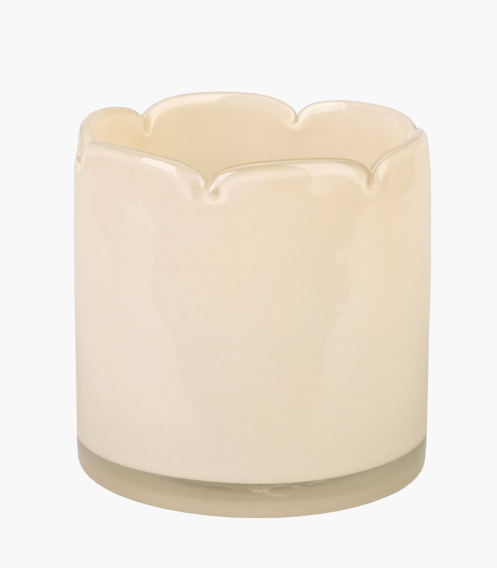Kynttilälyhty beige - 12x12x12 cm beige - 1