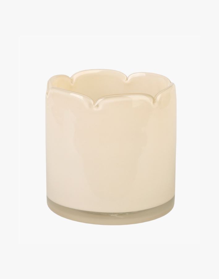 Kynttilälyhty beige - 12x12x12 cm beige - 1