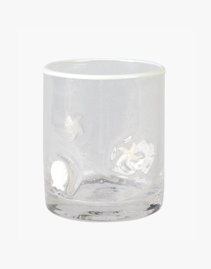 Kynttilälyhty moniväri/valkoinen - 8,5x8,5x10 cm moniväri/valkoinen - 1