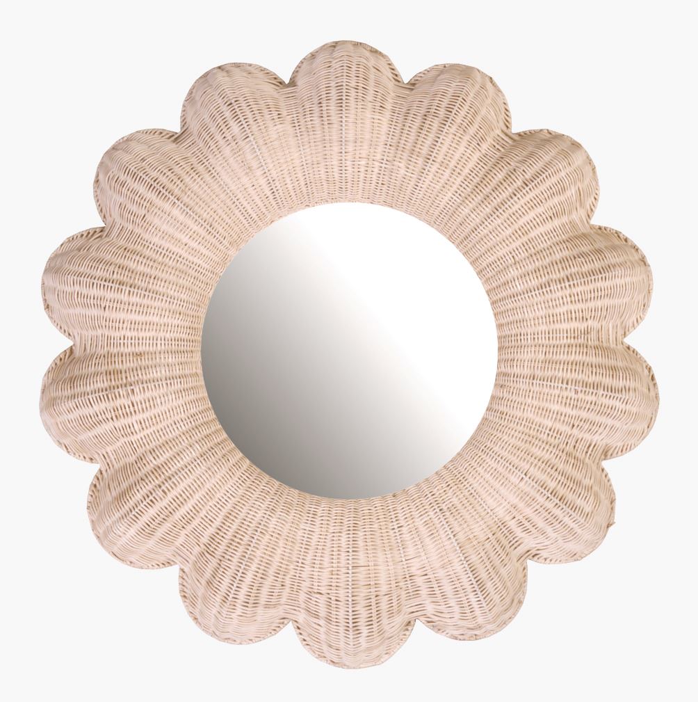 Peili vaalea luonnoväri - 73x73x9 cm vaalea luonnoväri - 1