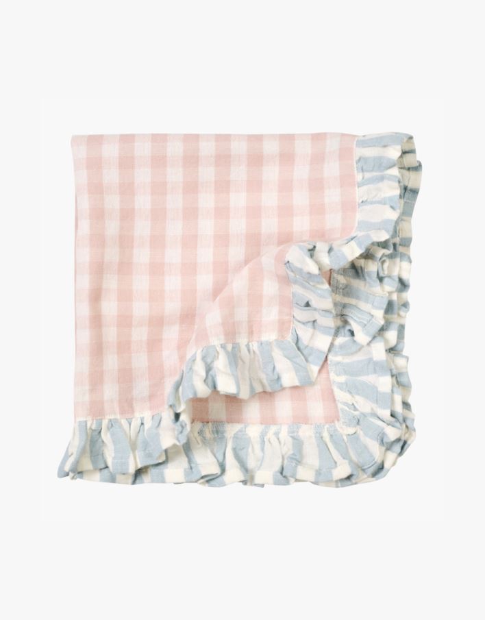 Lautasliina vaaleanroosa - 45x45 cm vaaleanroosa - 1