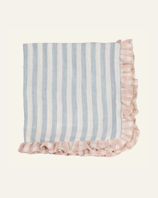 Lautasliina vaaleansininen - 45x45 cm vaaleansininen - 1