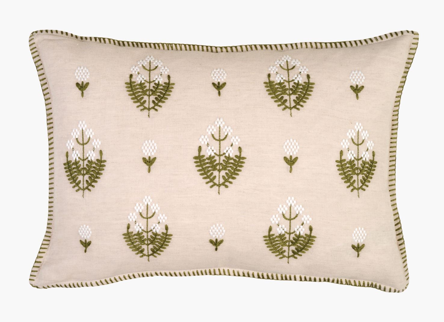 Koristetyyny moniväri/vihreä - 35x50 cm moniväri/vihreä - 1