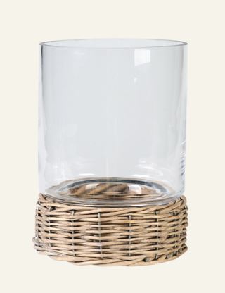 Rattan kynttilälyhty luonnonväri