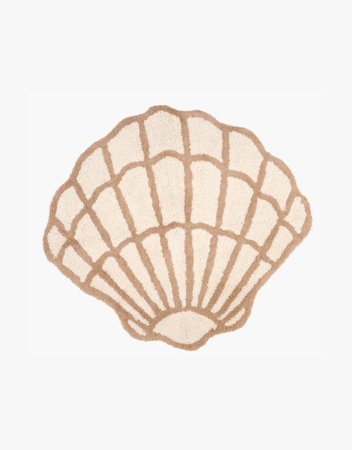 Kylpyhuoneenmatto luonnonvalkoinen - 75x84 cm luonnonvalkoinen - 1