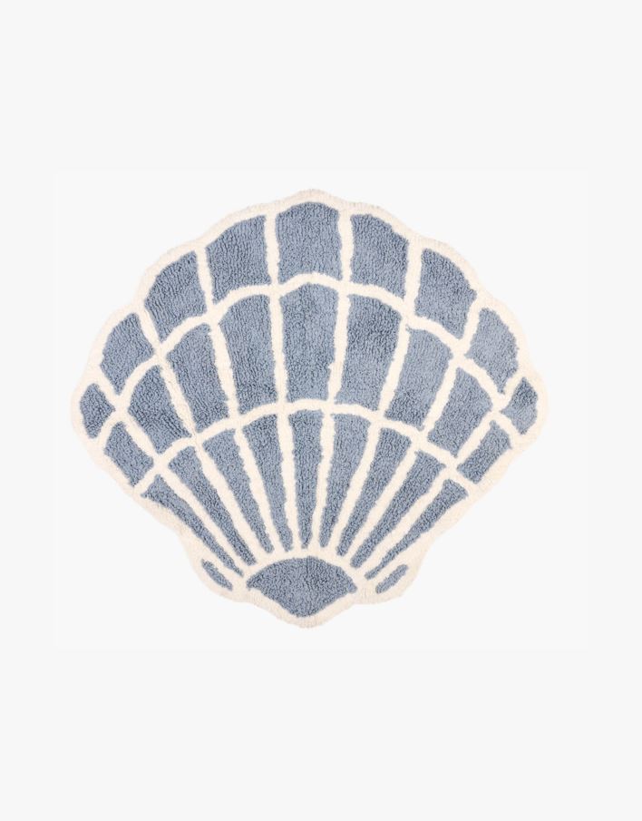 Kylpyhuoneenmatto sininen - 75x84 cm sininen - 1