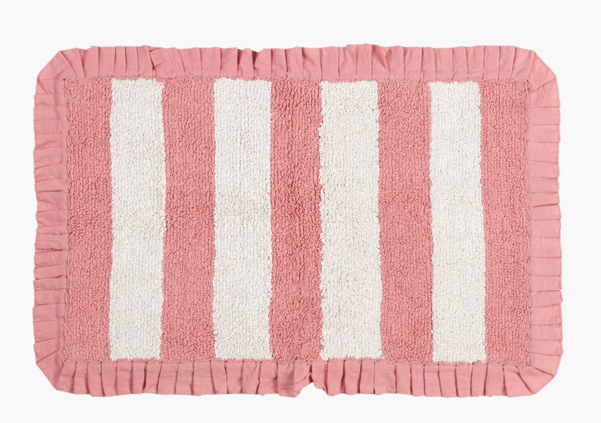 Kylpyhuoneenmatto roosa - 60x90 cm roosa - 1