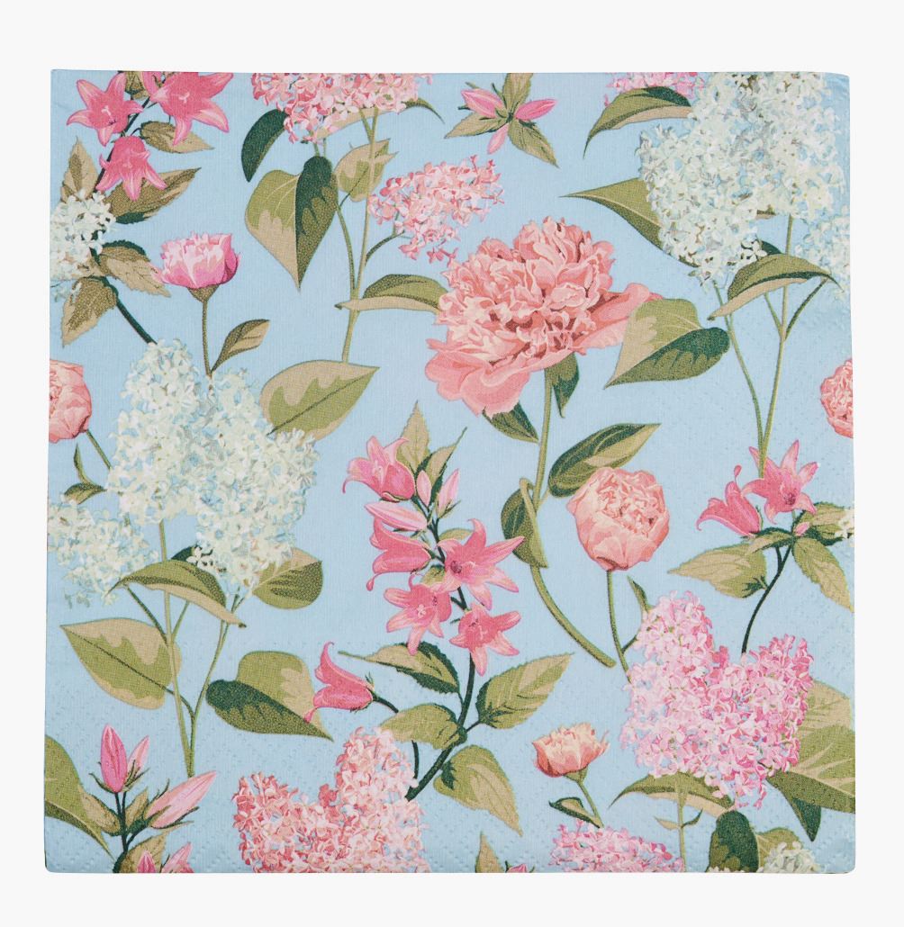 Paperiservetit moniväri/roosa - 33x33 cm moniväri/roosa - 1