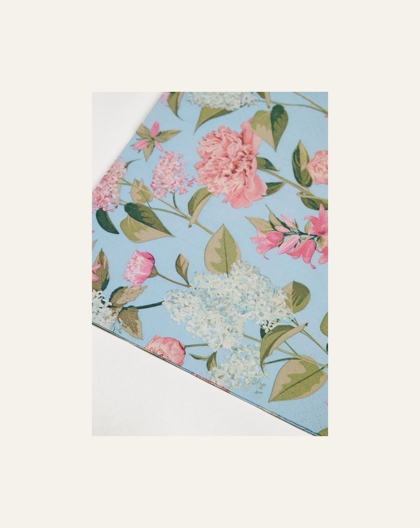 Paperiservetit moniväri/roosa - 2