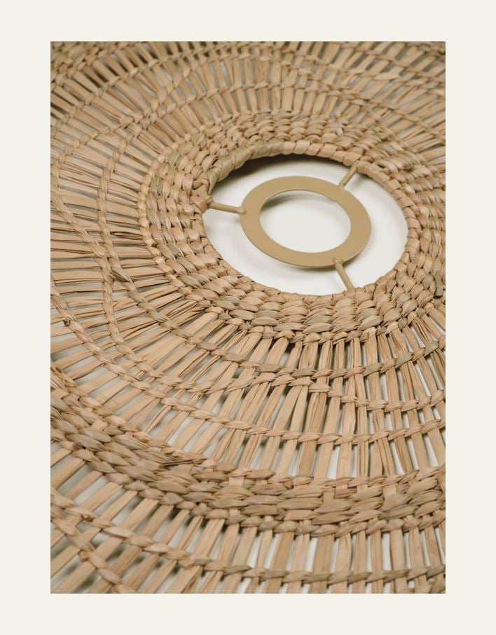 Lampunvarjostin luonnonväri - 2