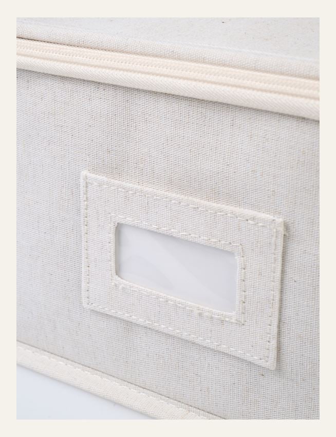 Säilytyslaatikko vaalea luonnoväri - 4