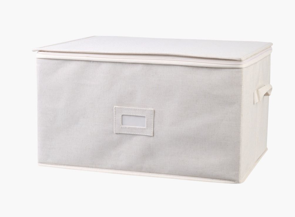 Säilytyslaatikko vaalea luonnoväri - 46x35x26 cm vaalea luonnoväri - 1