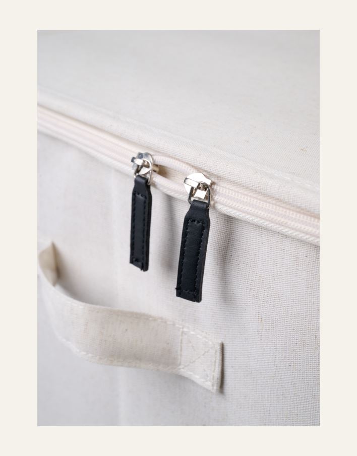 Säilytyslaatikko vaalea luonnoväri - 3