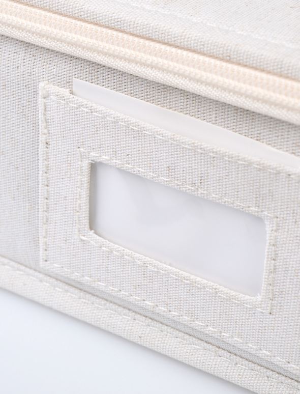 Säilytyslaatikko vaalea luonnoväri - 3