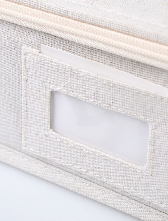 Säilytyslaatikko vaalea luonnoväri - 3