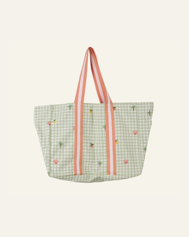 Rantakassi moniväri - 37x50 cm moniväri - 1