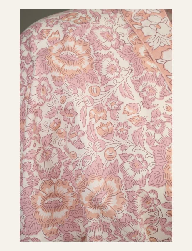 Kimono moniväri/roosa - 3