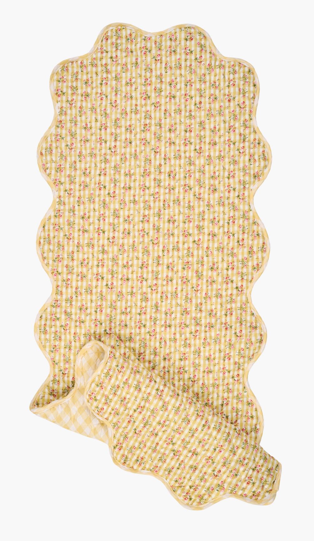 Kaitaliina keltainen - 120x45 cm keltainen - 1