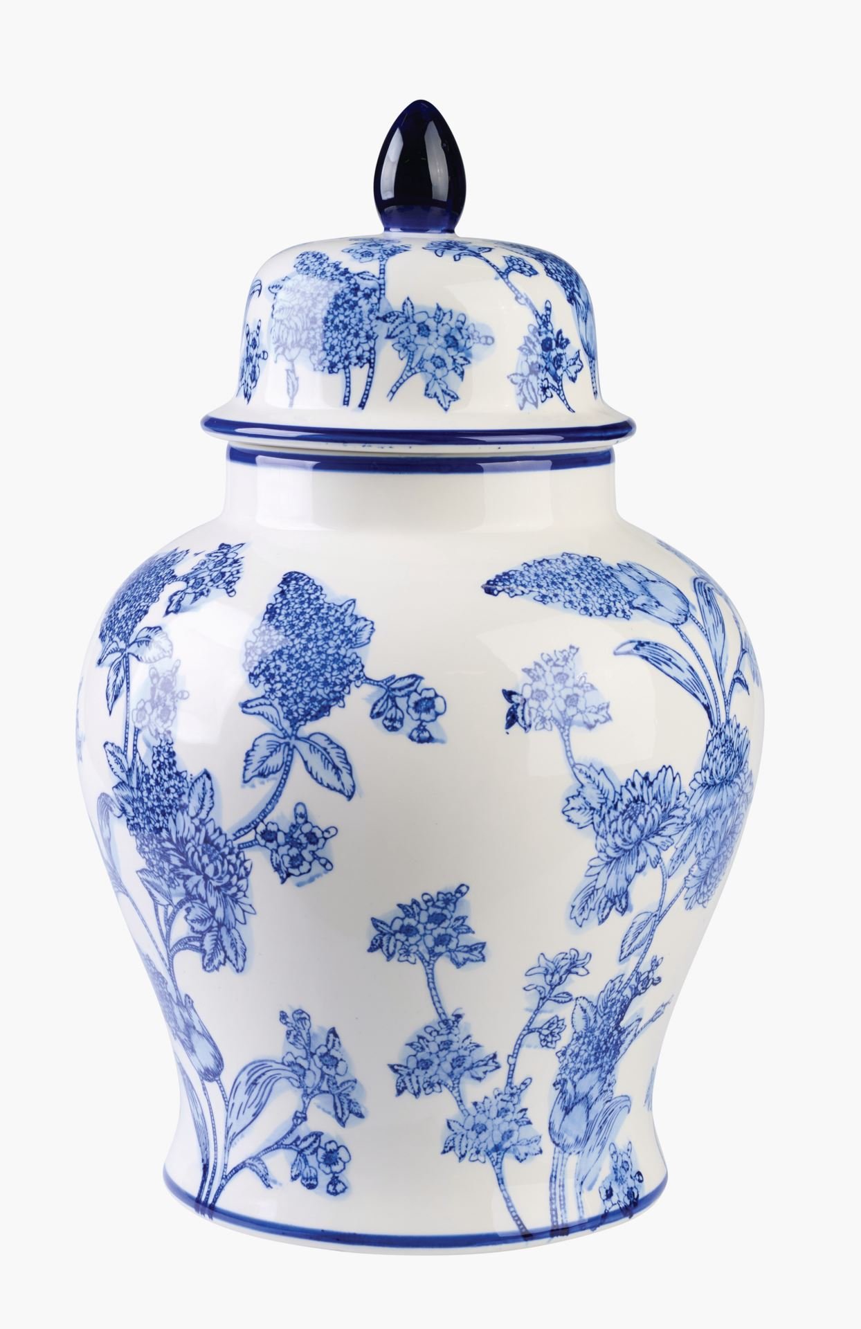 Koristeruukku moniväri/sininen - 40,5x25,5x25,5 cm moniväri/sininen - 1