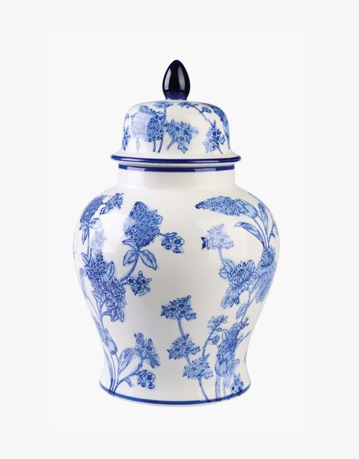 Koristeruukku moniväri/sininen - 40,5x25,5x25,5 cm moniväri/sininen - 1