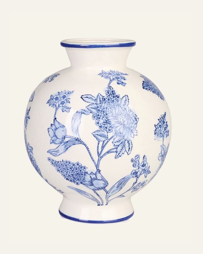 Maljakko moniväri/sininen - 23x19,4x19,4 cm moniväri/sininen - 1