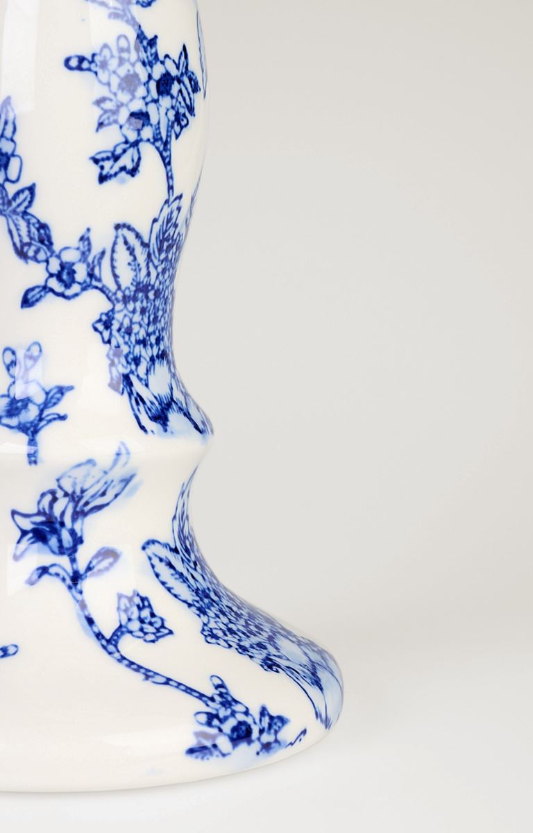 Kynttilänjalka moniväri/sininen - 2