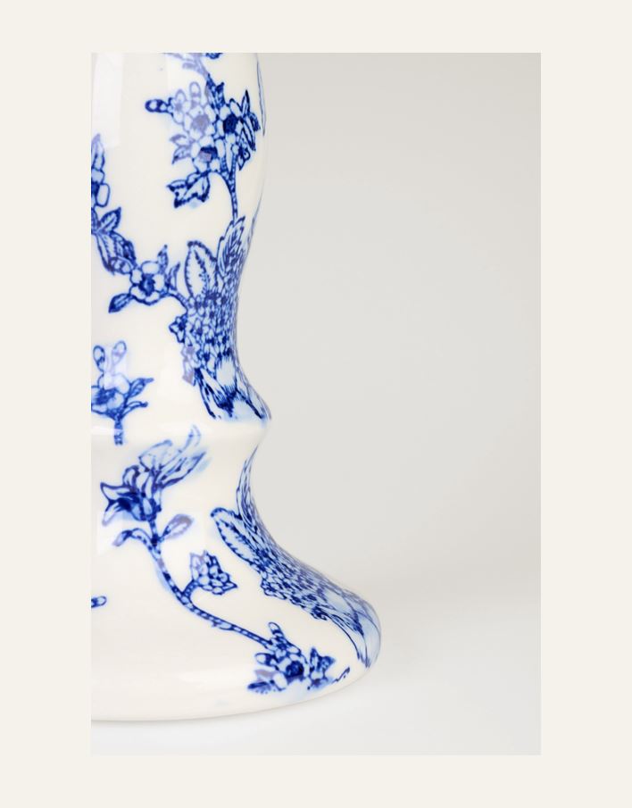 Kynttilänjalka moniväri/sininen - 2