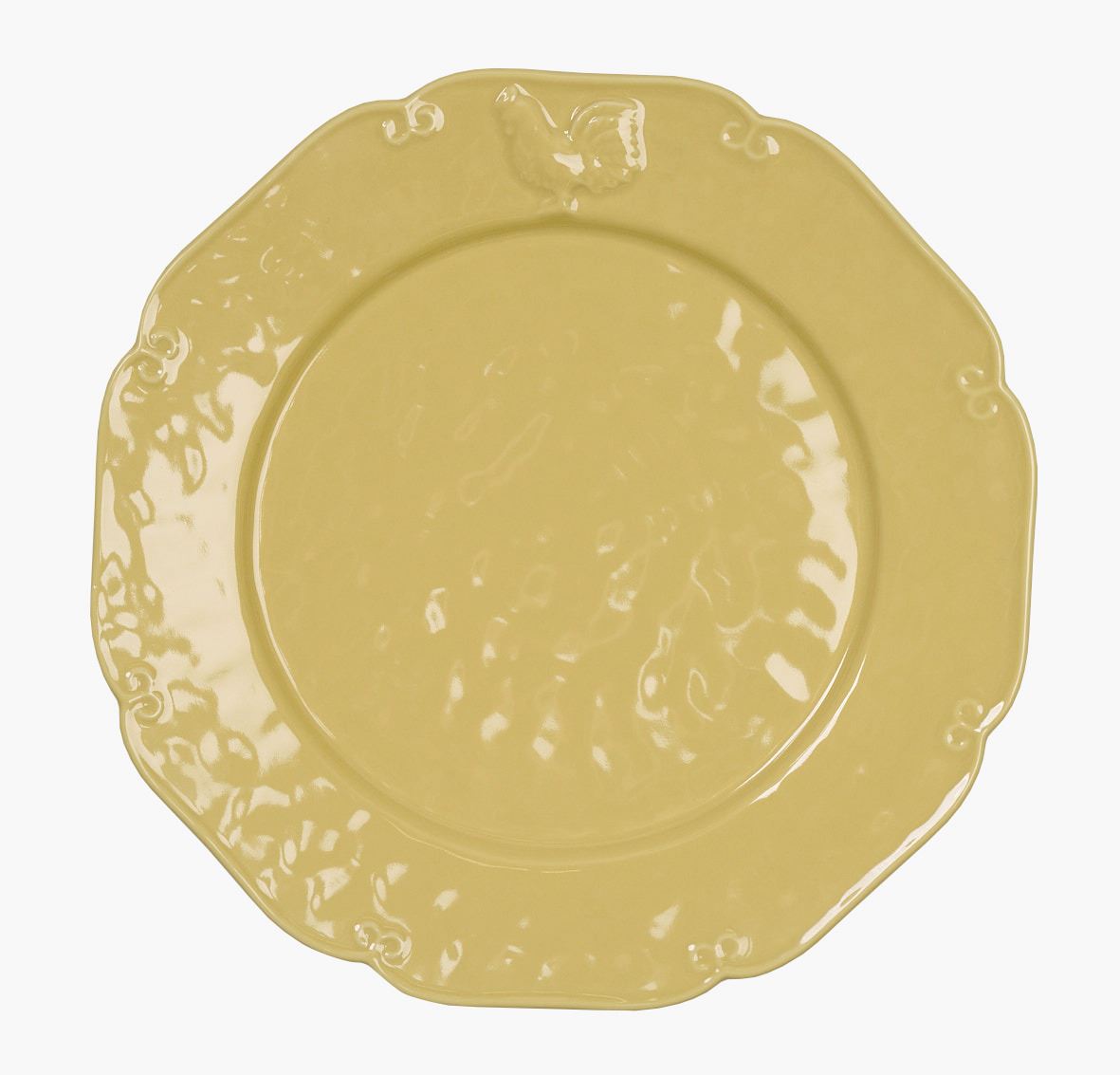 Lautanen keltainen - ø20 cm keltainen - 1