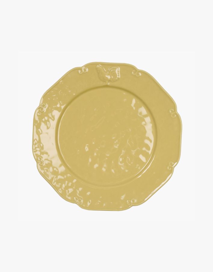 Lautanen keltainen - ø20 cm keltainen - 1