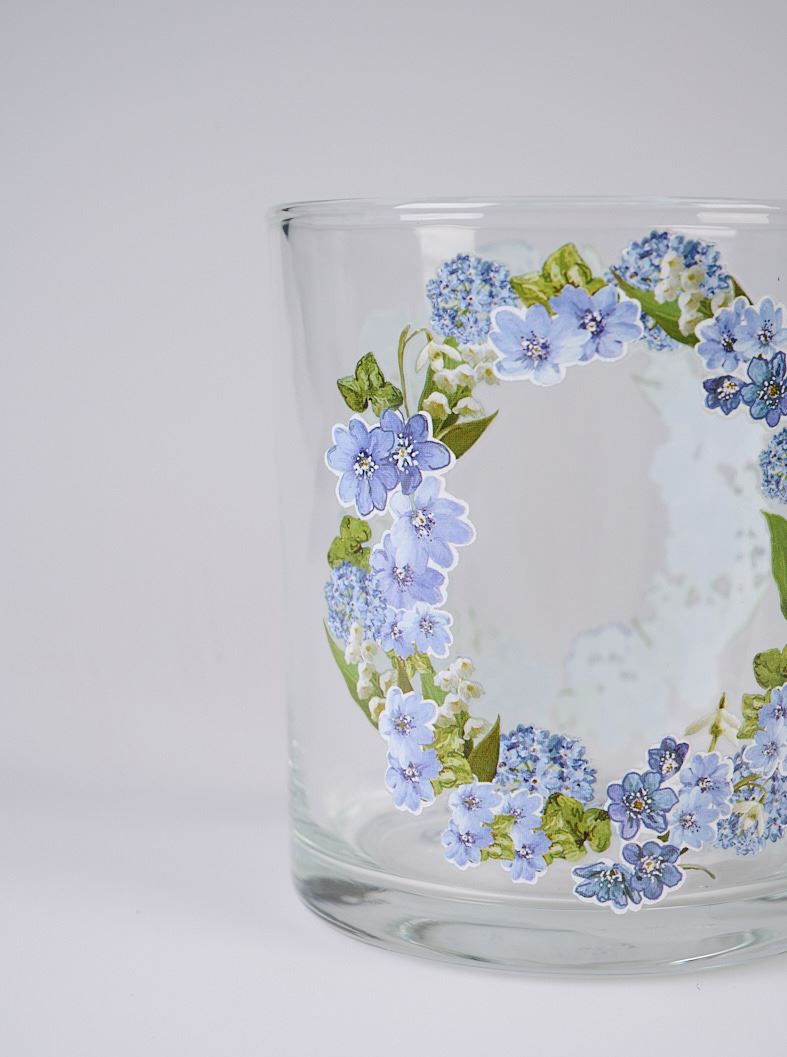 Kynttilälyhty sininen - 2