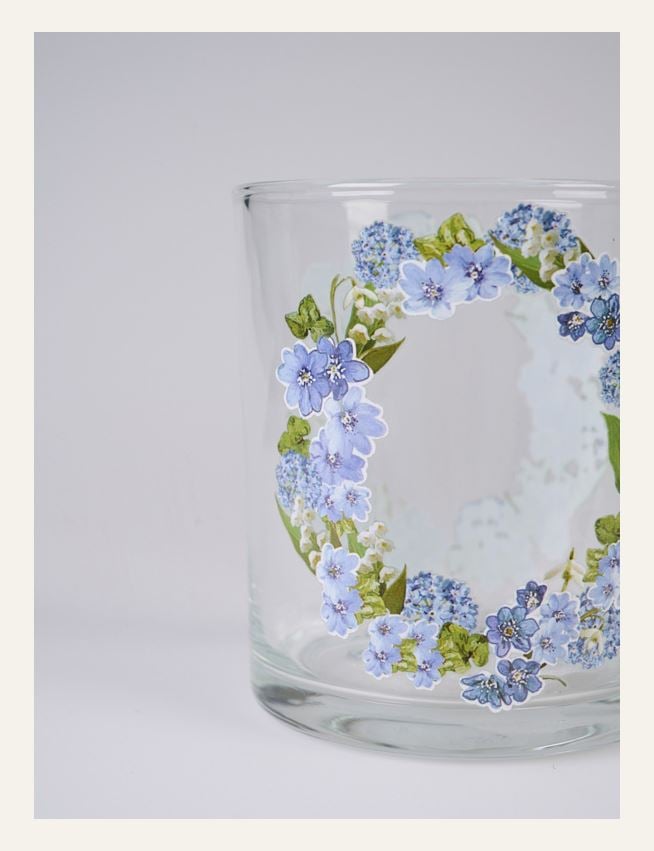 Kynttilälyhty sininen - 2