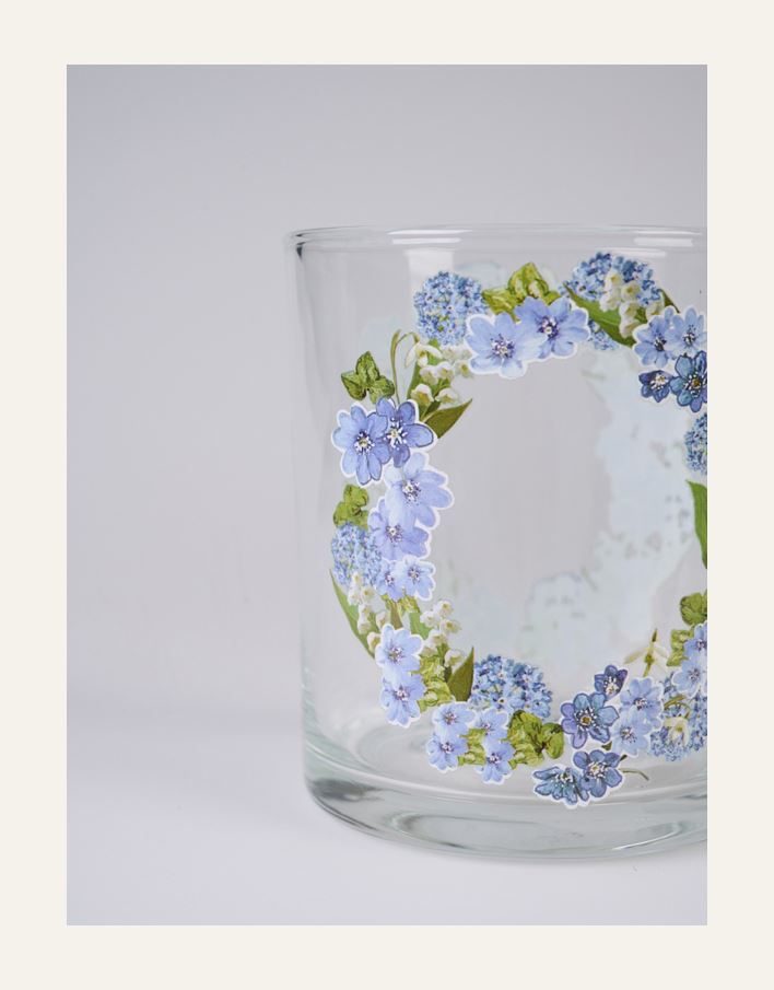 Kynttilälyhty sininen - 2