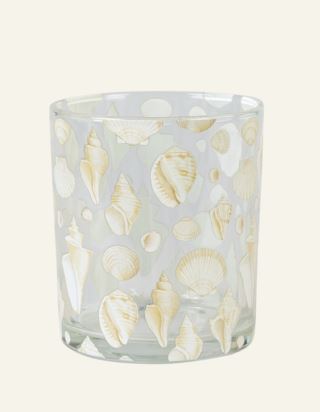 Shell kynttilälyhty valkoinen