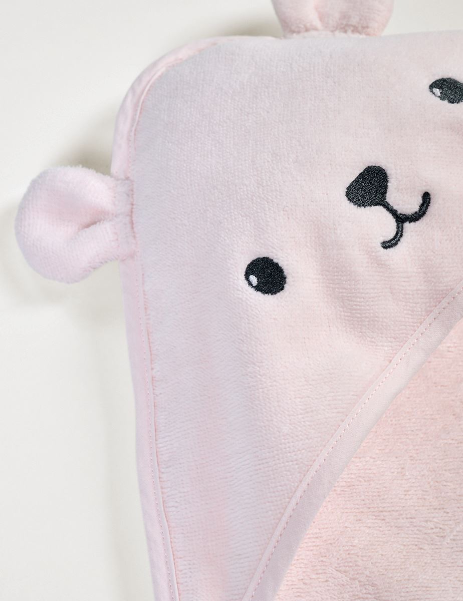 Huppupyyhe vaaleanroosa - 3