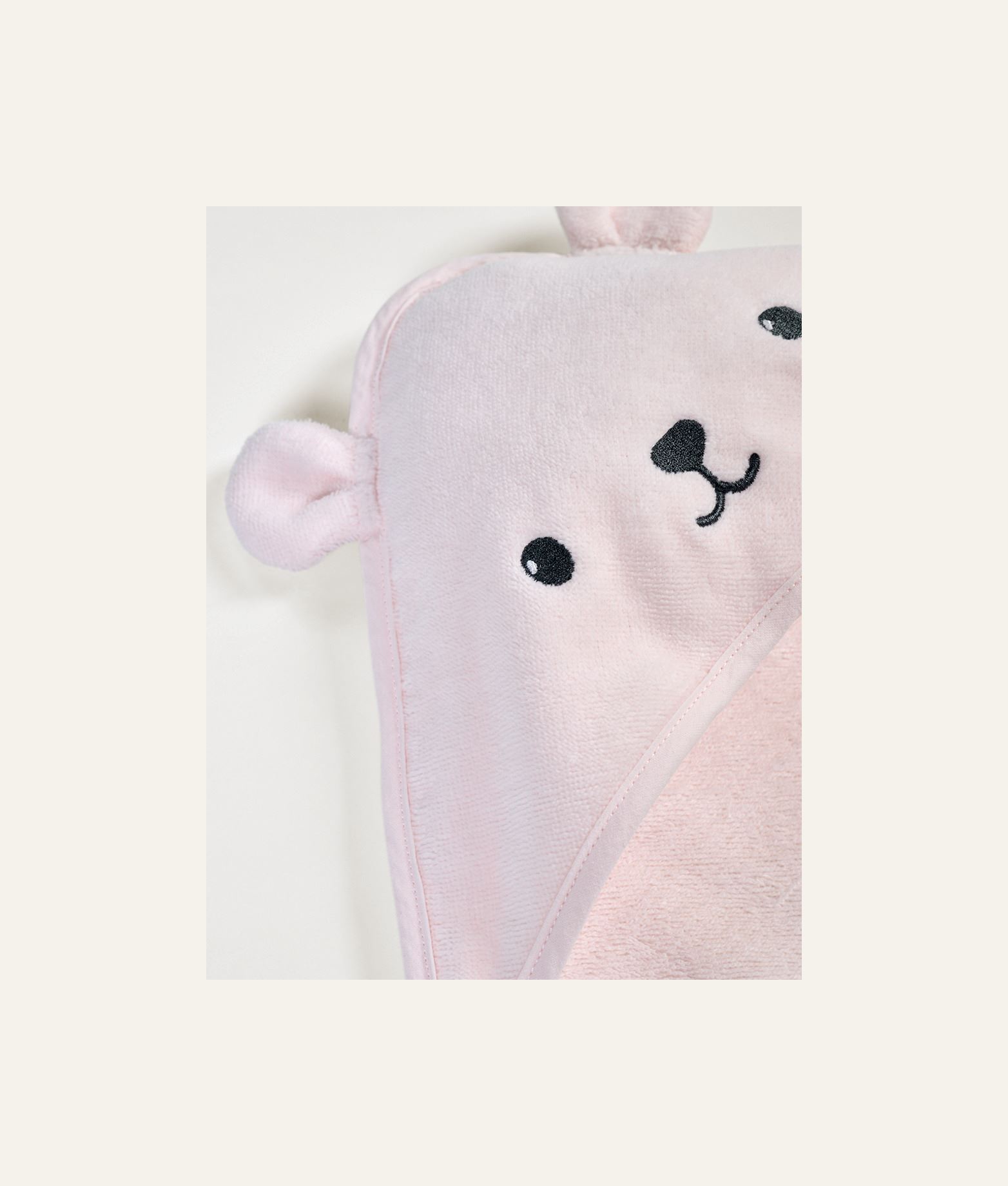 Huppupyyhe vaaleanroosa - 3