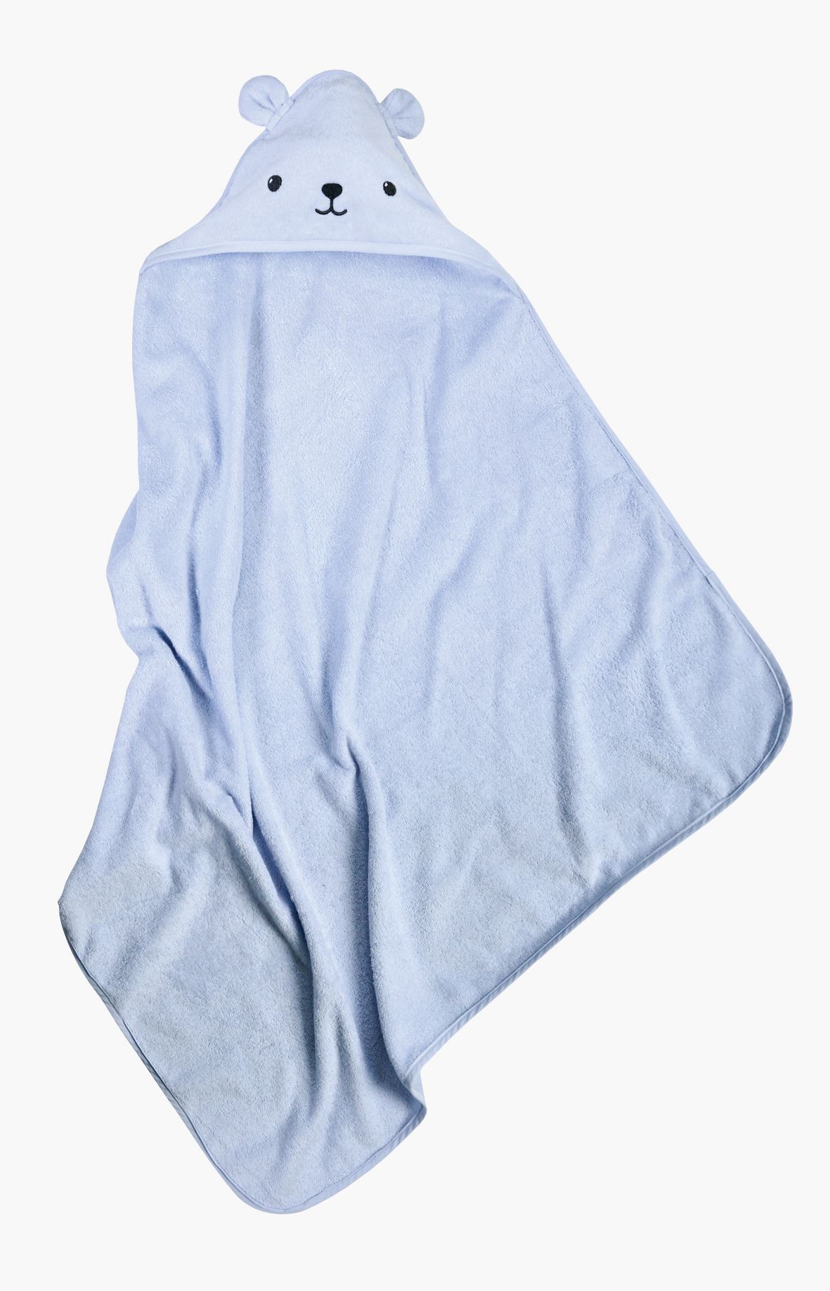 Huppupyyhe vaaleansininen - 80x80 cm vaaleansininen - 1