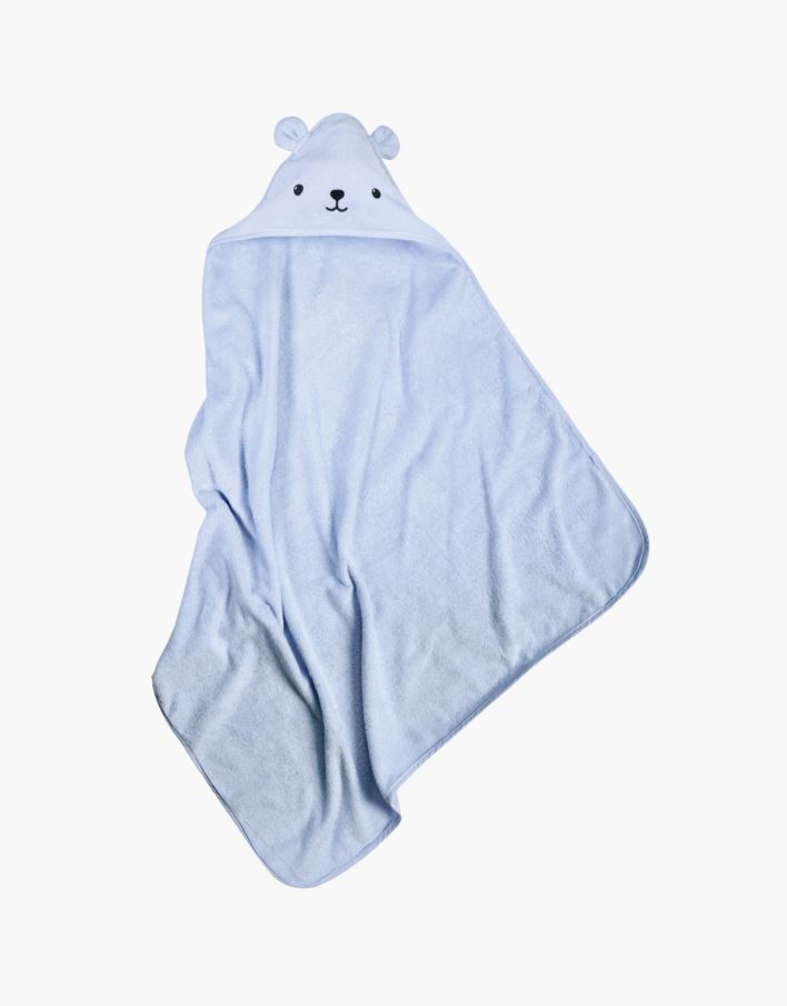 Huppupyyhe vaaleansininen - 80x80 cm vaaleansininen - 1